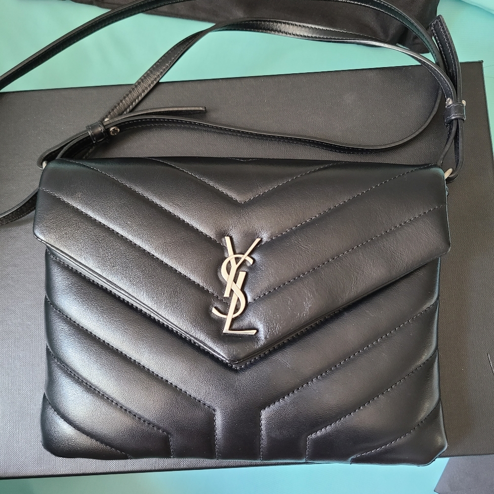 YSL MINIBAG MONOGRAMME VITELLO PIUMOTTO